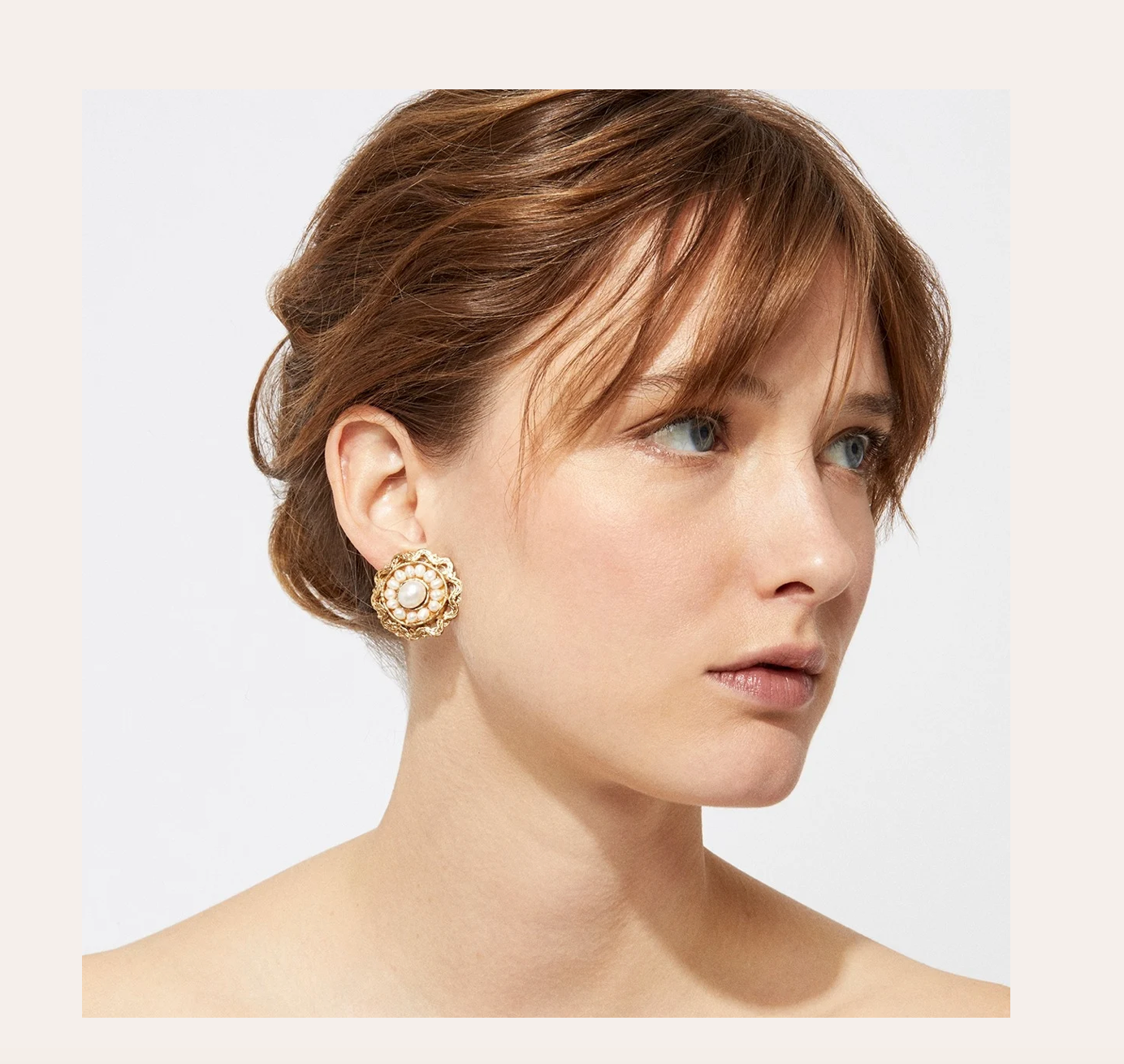 GAS BIJOUX - Boucles d'oreilles LEONIE dorée à l'or fin