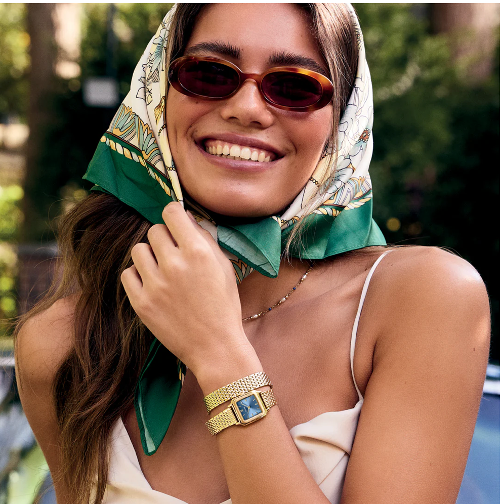 CLUSE - GRACIEUSE PETITE WATCH CW118/16 gold/blue