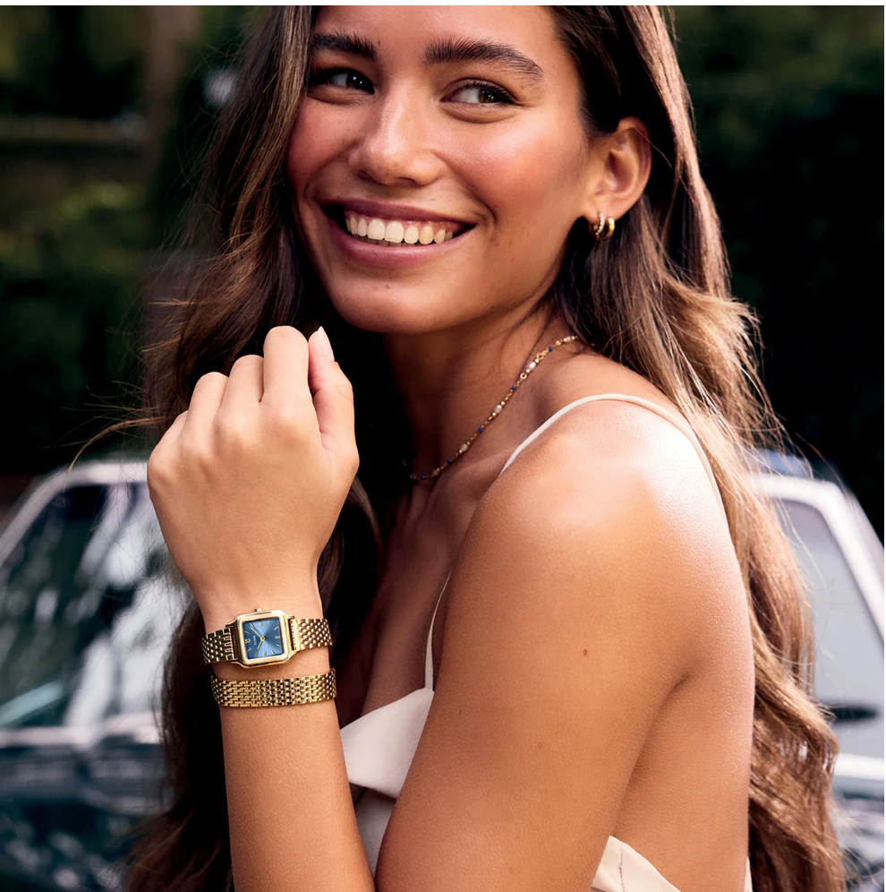CLUSE - GRACIEUSE PETITE WATCH CW118/16 gold/blue