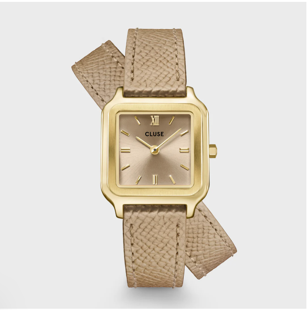 CLUSE - GRACIEUSE petite montre CW11813 beige/or