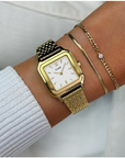 CLUSE - GRACIEUSE - petite montre CW11815 or/blanc
