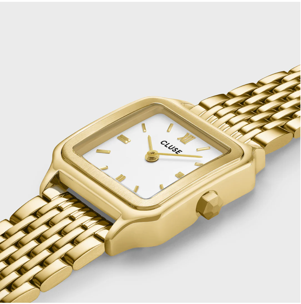CLUSE - GRACIEUSE - petite montre CW11815 or/blanc