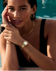 CLUSE - GRACIEUSE - petite montre CW11815 or/blanc