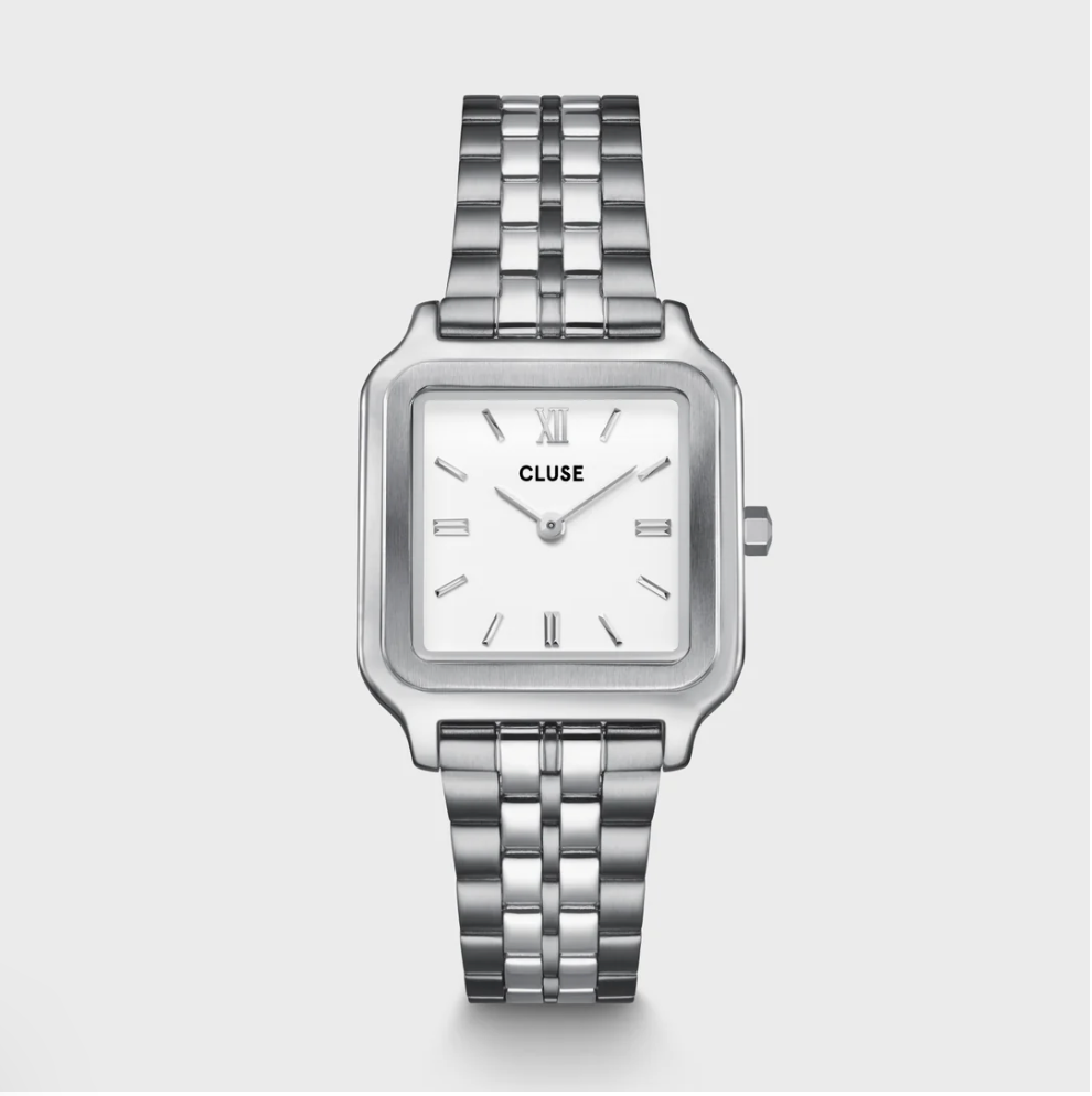 CLUSE - GRACIEUSE montre CW11907 argent/blanc