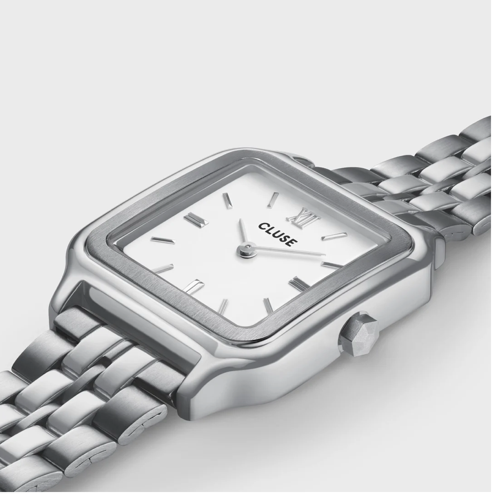 CLUSE - GRACIEUSE montre CW11907 argent/blanc