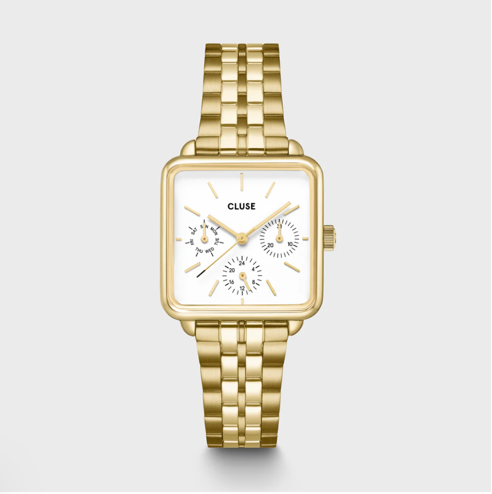 CLUSE - LA TETRAGONE MULTIFONCTION CW13804 blanc/or