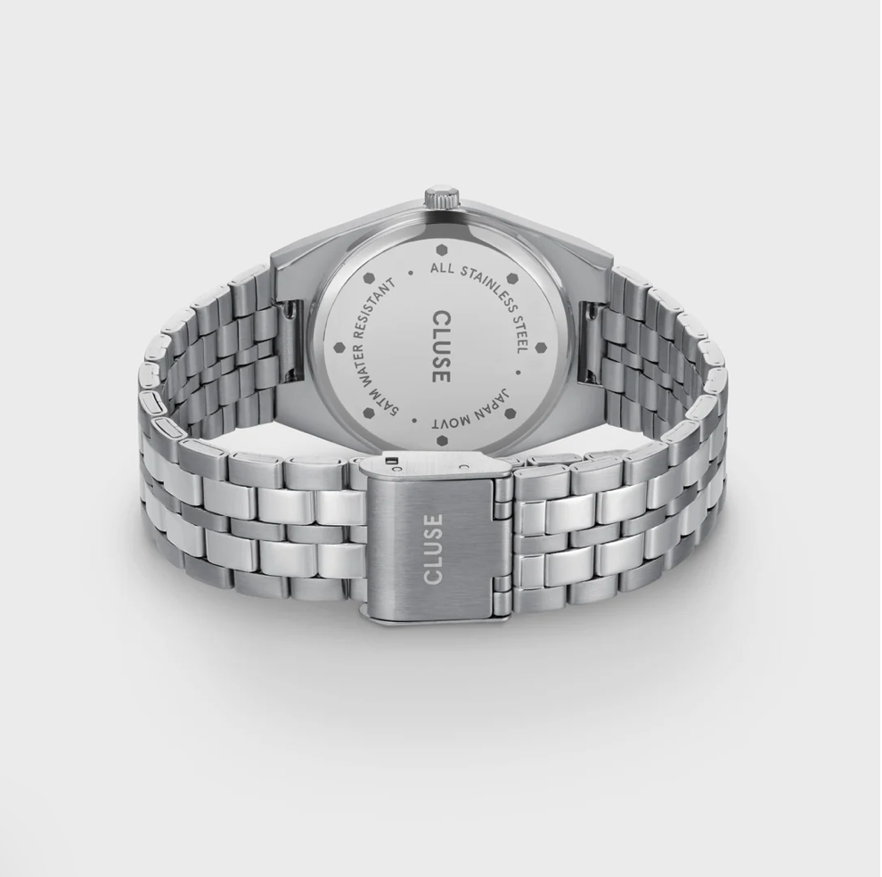 CLUSE - RETRO 70'S Montre CW35101 argent/rose