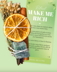 RITUEL DE LUNE - RITUEL DE FUMIGATION : MAKE ME RICH