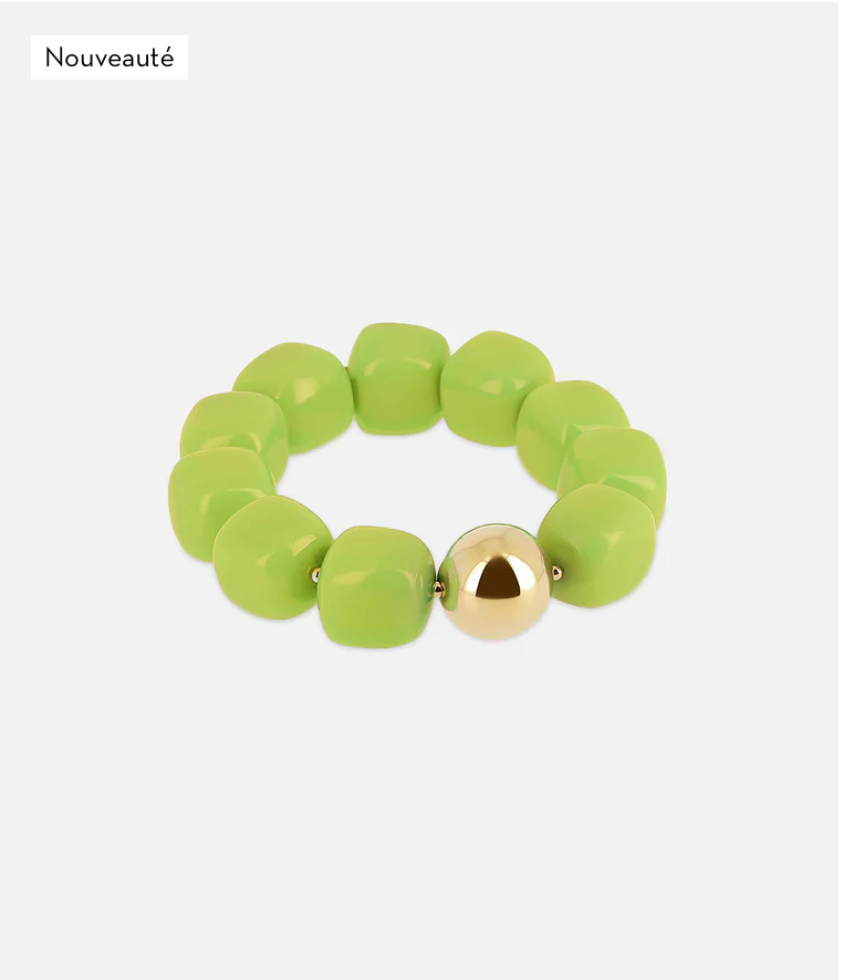 ZAG BIJOUX - Bracelet LAIOS en acier doré