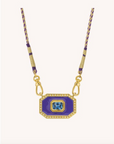 MYA BAY - Collier - PURPLE YUCATAN