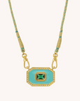 MYA BAY - Collier TURQUOISE YUCATAN