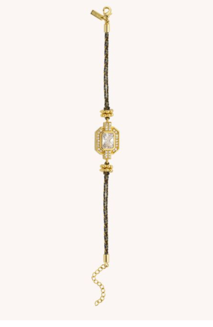 MYA BAY - BRACELET - GOLD SHINY ART DECO