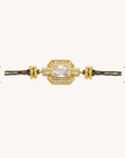 MYA BAY - BRACELET - GOLD SHINY ART DECO