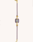 MYA BAY - BRACELET - PURPLE ART DECO
