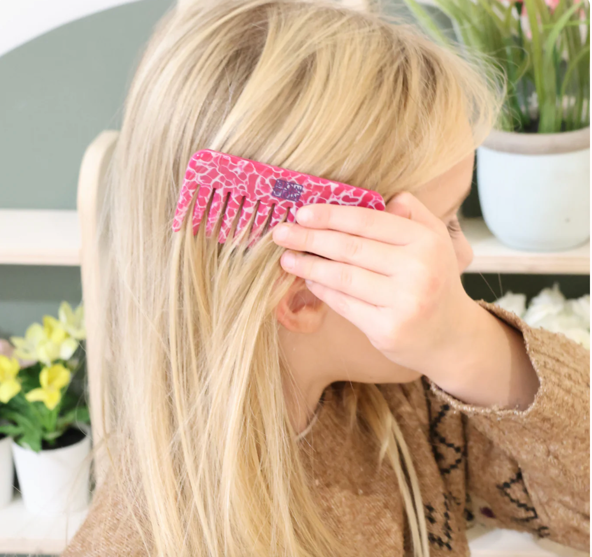 GIGI X BONTON MINI PEIGNE BOUGAINVILLIERS