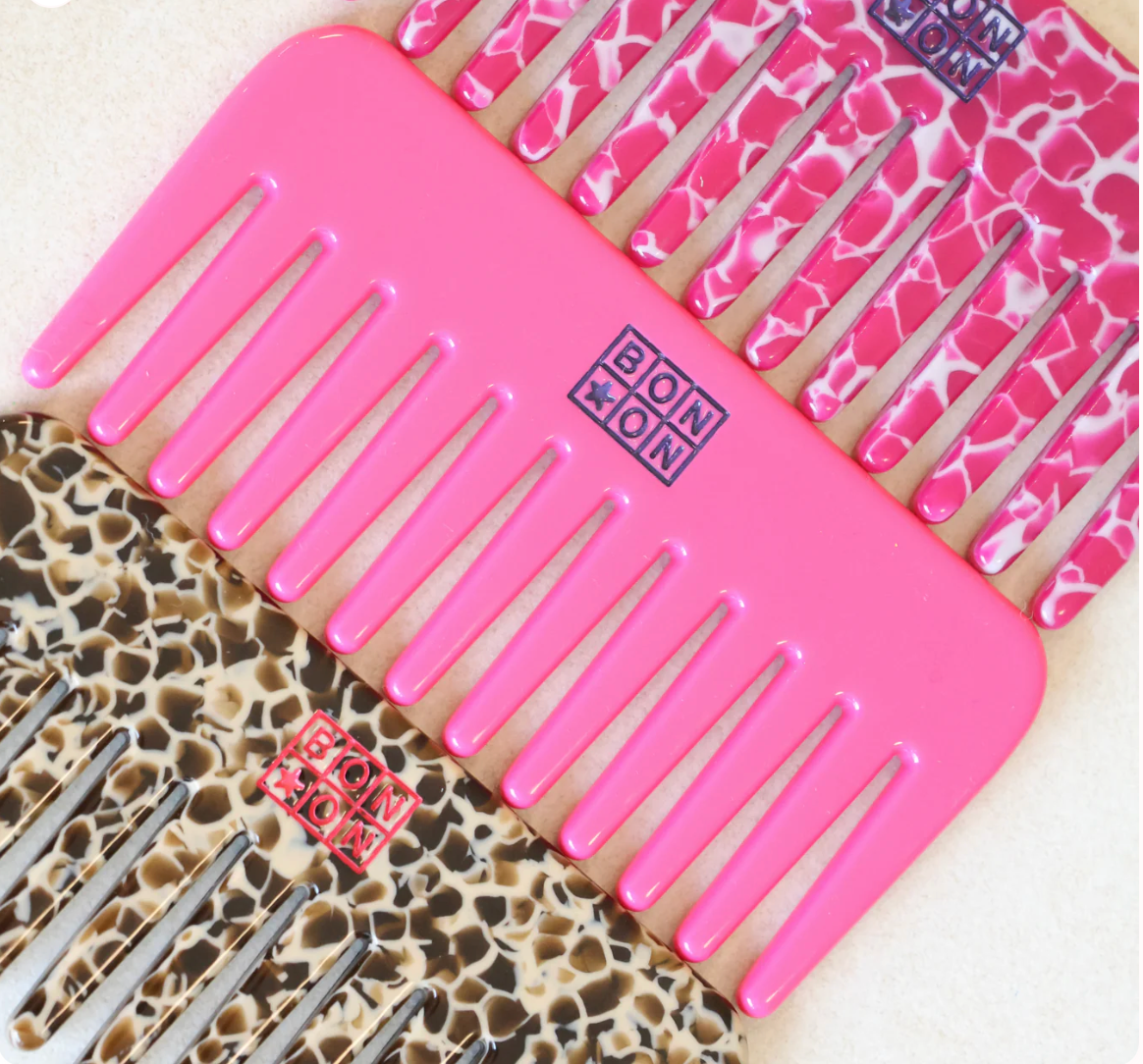 GIGI X BONTON MINI PEIGNE BOUGAINVILLIERS