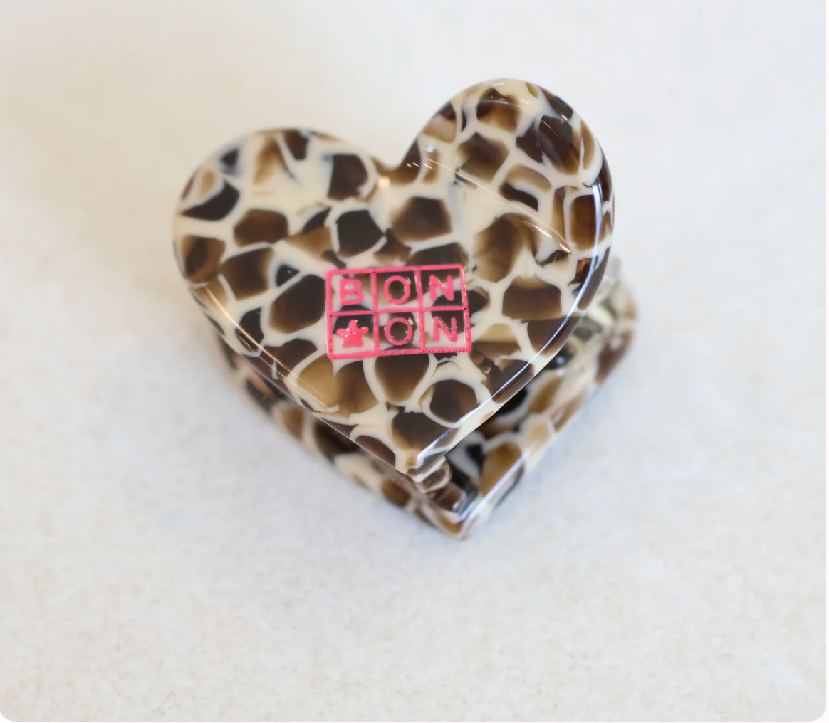 GIGI X BONTON - PINCE MINI COEUR SAVANE