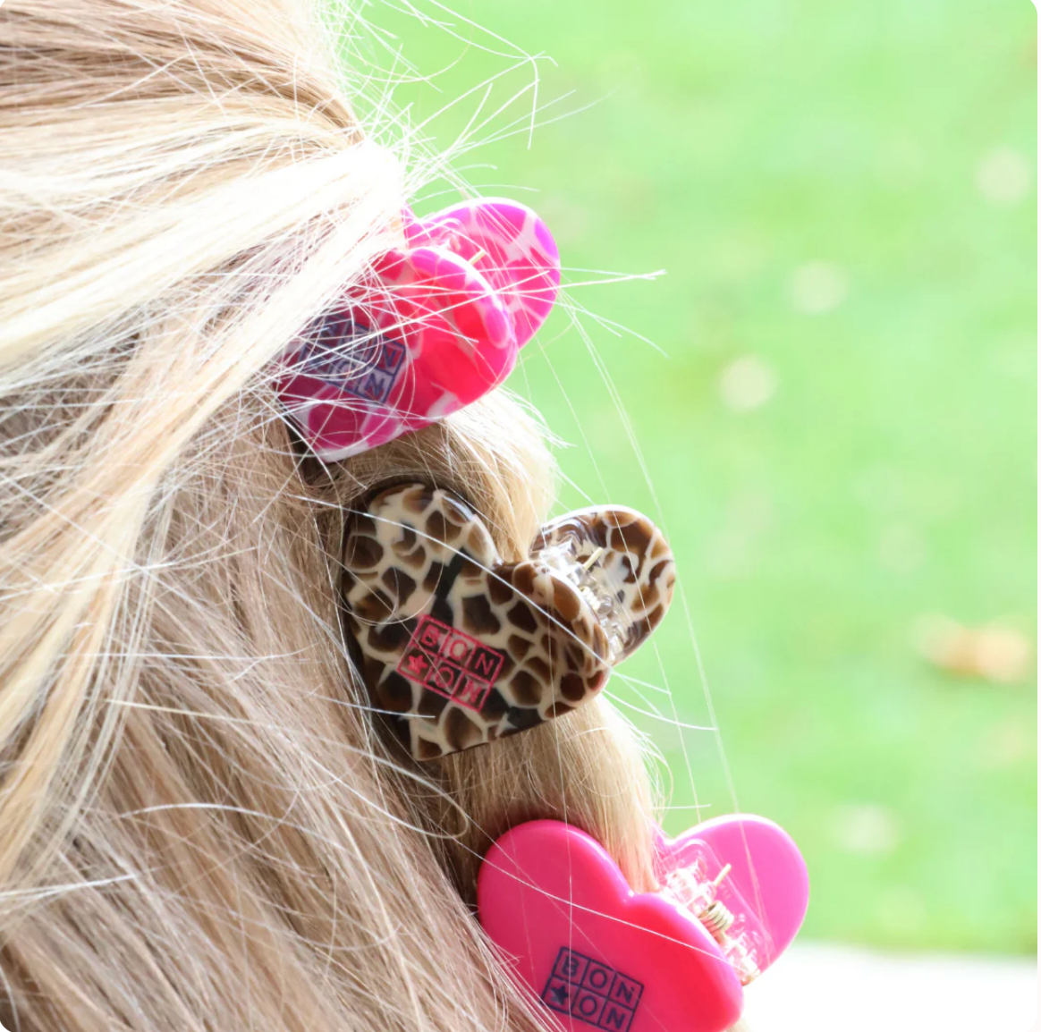 GIGI X BONTON - PINCE MINI COEUR SAVANE