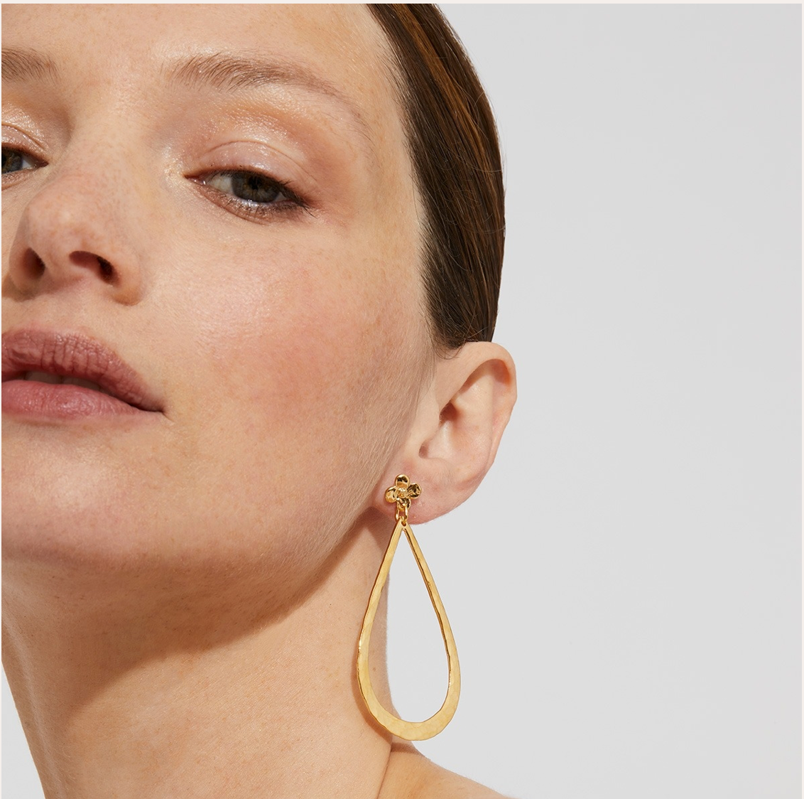 GAS BIJOUX - Boucles d'oreilles BIBI mini dorées à l'or fin