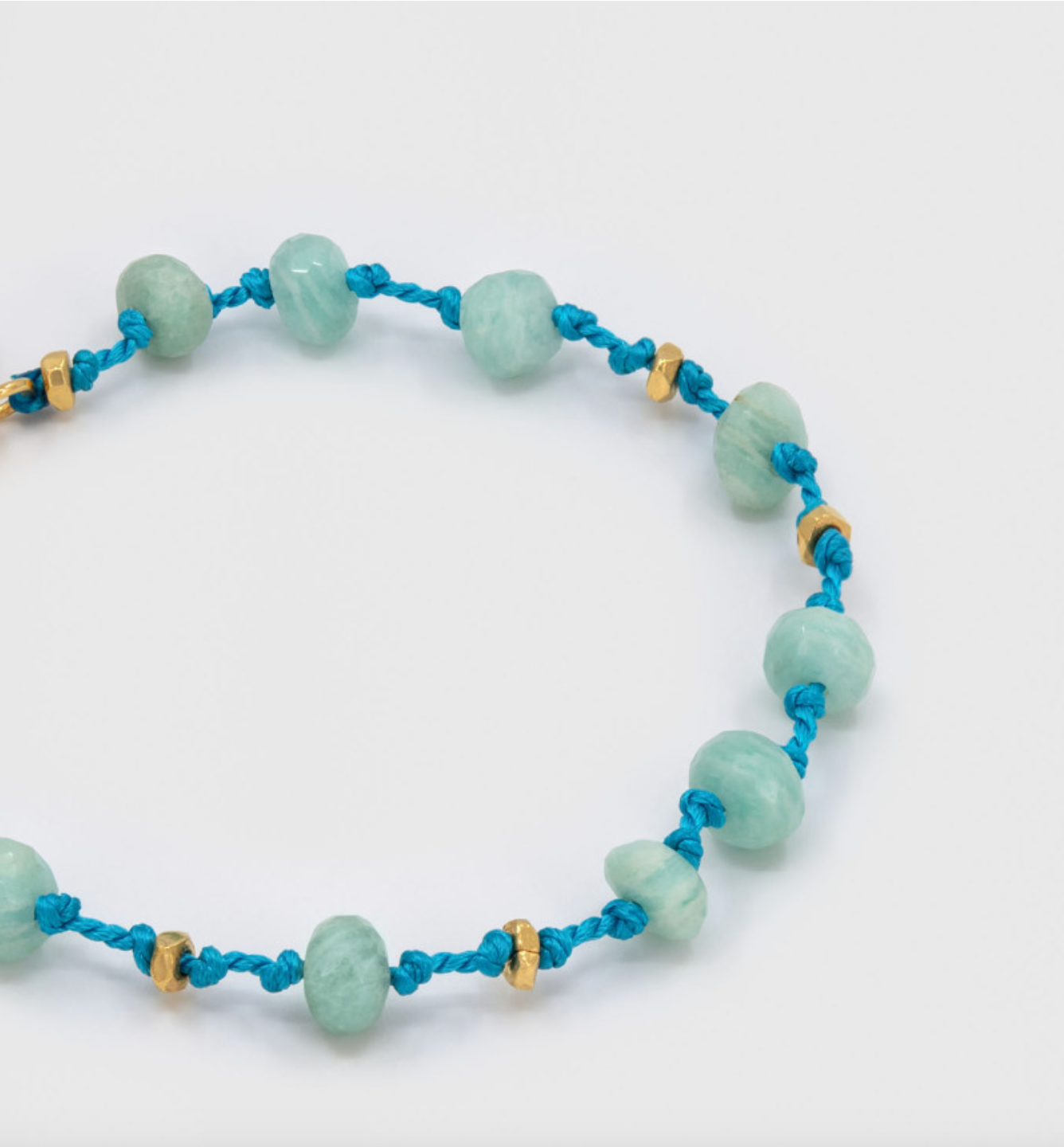 UNE A UNE - Bracelet ZALA amazonite