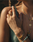 UNE A UNE - Bracelet ZALA amazonite