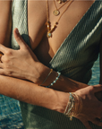 UNE A UNE - Bracelet ZALA amazonite