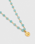UNE A UNE - Collier INDE ALWAR amazonite
