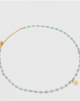UNE A UNE - Collier INDE ALWAR vert
