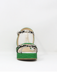 CREATIS - Chaussures Sandale SALOME 5 AVERE glitter Menta et animal