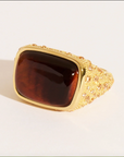 BE MADD - Bague EMPREINTE - Oeil de tigre