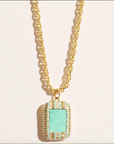 BE MAAD - Collier KARMA - Turquoise