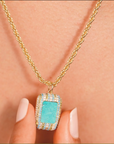 BE MAAD - Collier KARMA - Turquoise