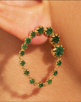 BE MAAD - Boucles d'oreilles RIVE D'OR - Aventurine