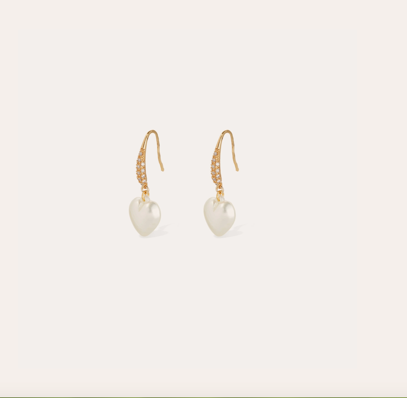 GAS BIJOUX - Boucles d'oreilles YAO LOVE métal doré à l'or fin