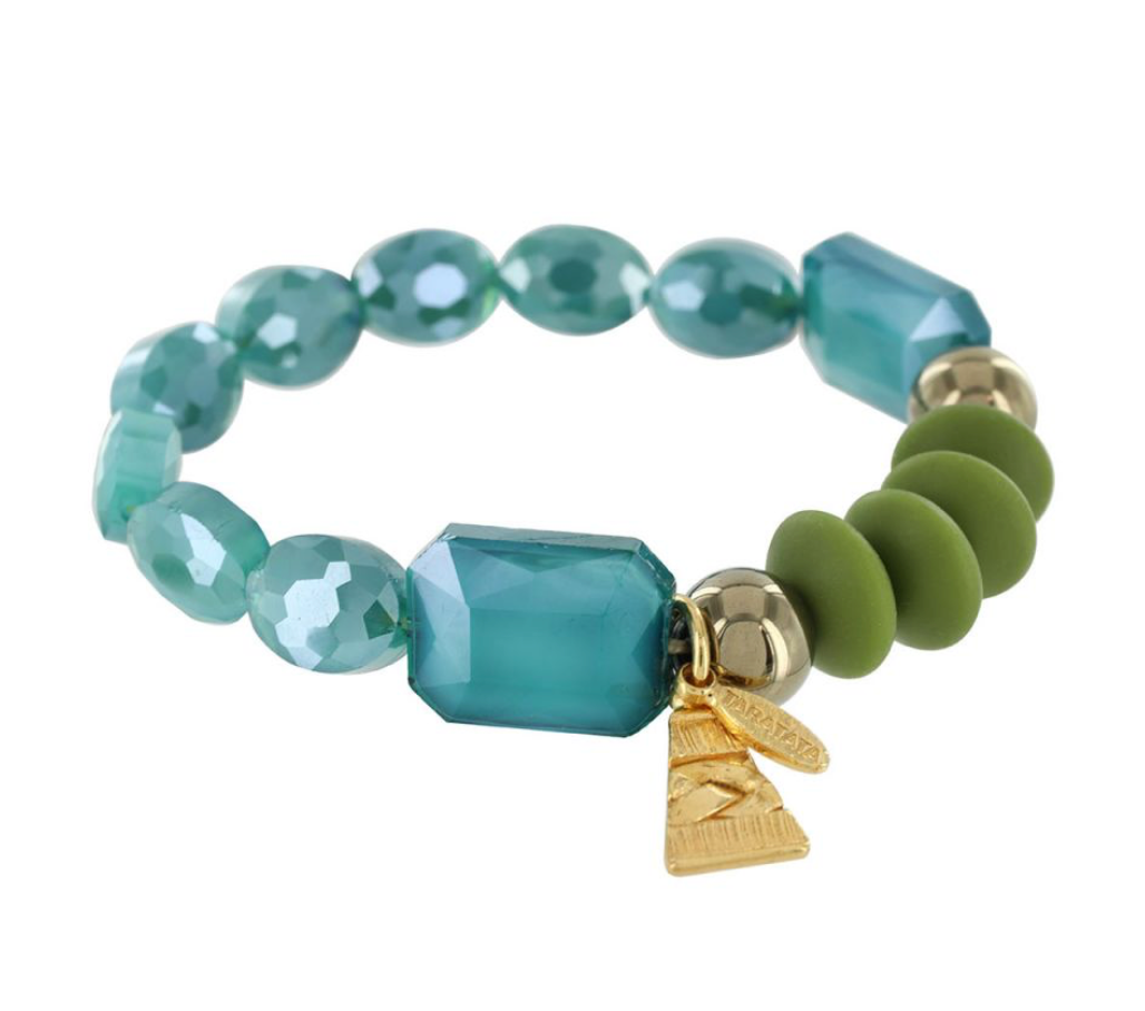 TARATATA - Bracelet GLAM ROCK - Vert