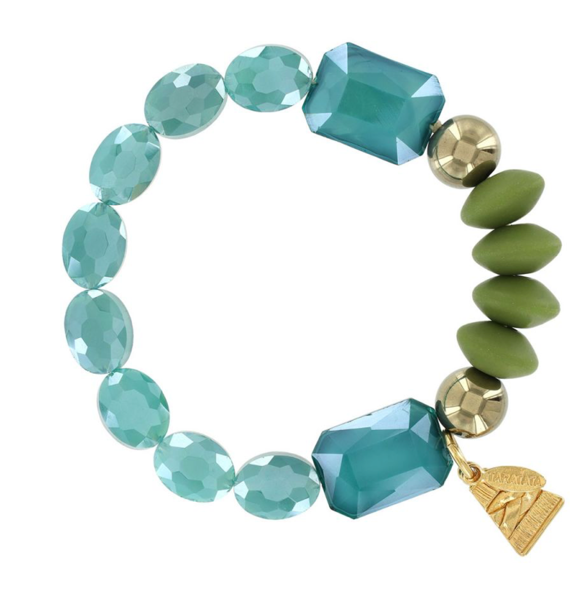 TARATATA - Bracelet GLAM ROCK - Vert