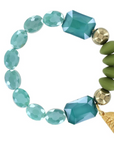 TARATATA - Bracelet GLAM ROCK - Vert