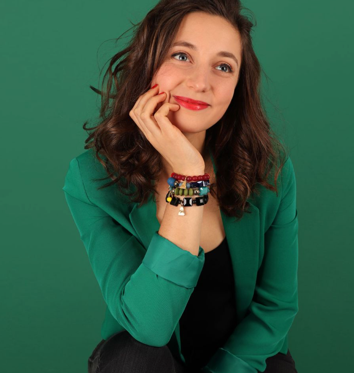TARATATA - Bracelet GLAM ROCK - Vert