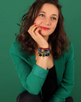 TARATATA - Bracelet GLAM ROCK - Vert