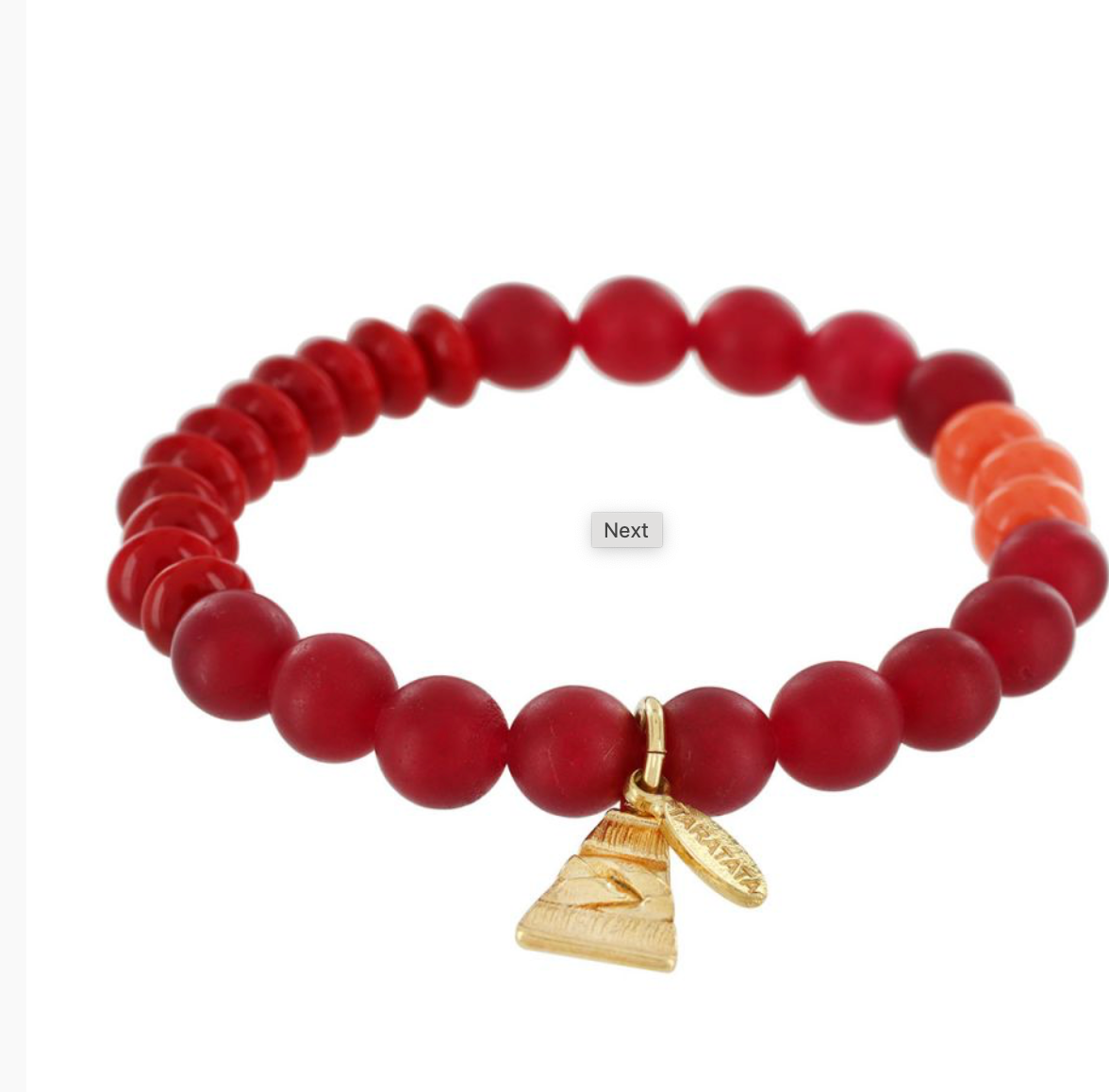 TARATATA - Bracelet GLAM ROCK - Rouge