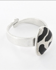 TARATATA - Bague DIVA motif vache