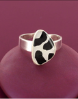 TARATATA - Bague DIVA motif vache