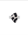 TARATATA - Bague DIVA motif vache