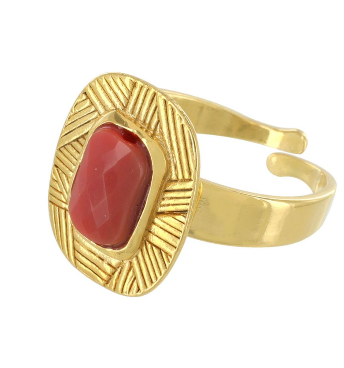 TARATATA - Bague JOYEUSE rose