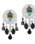 TARATATA - Boucles d'oreilles CELESTE tiges droites