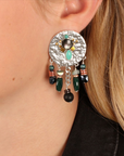 TARATATA - Boucles d'oreilles CELESTE tiges droites