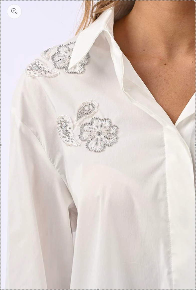 ADORE - CHEMISE DANAE blanche