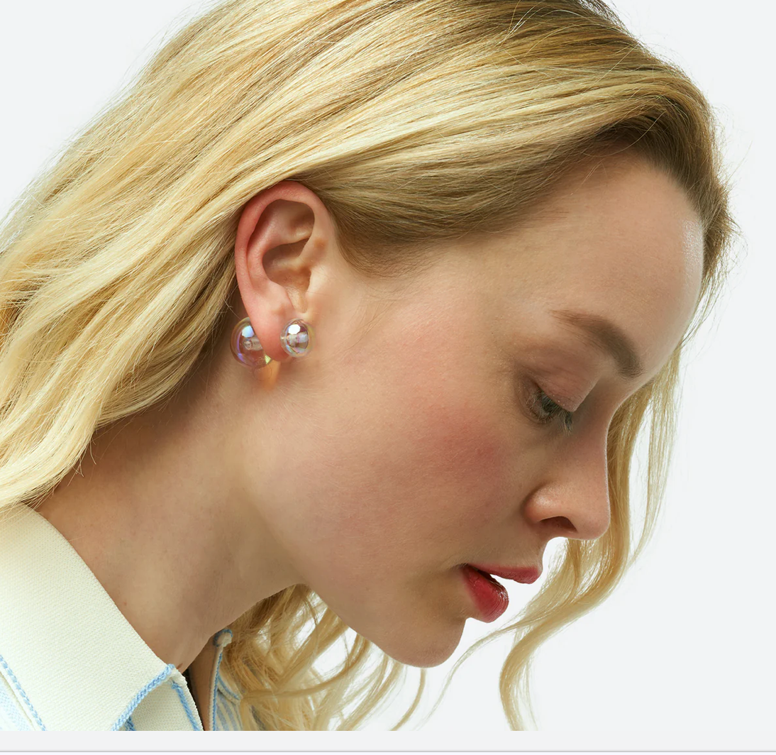 LA MOME BIJOU - MONO BOUCLE D'OREILLE "DUO"