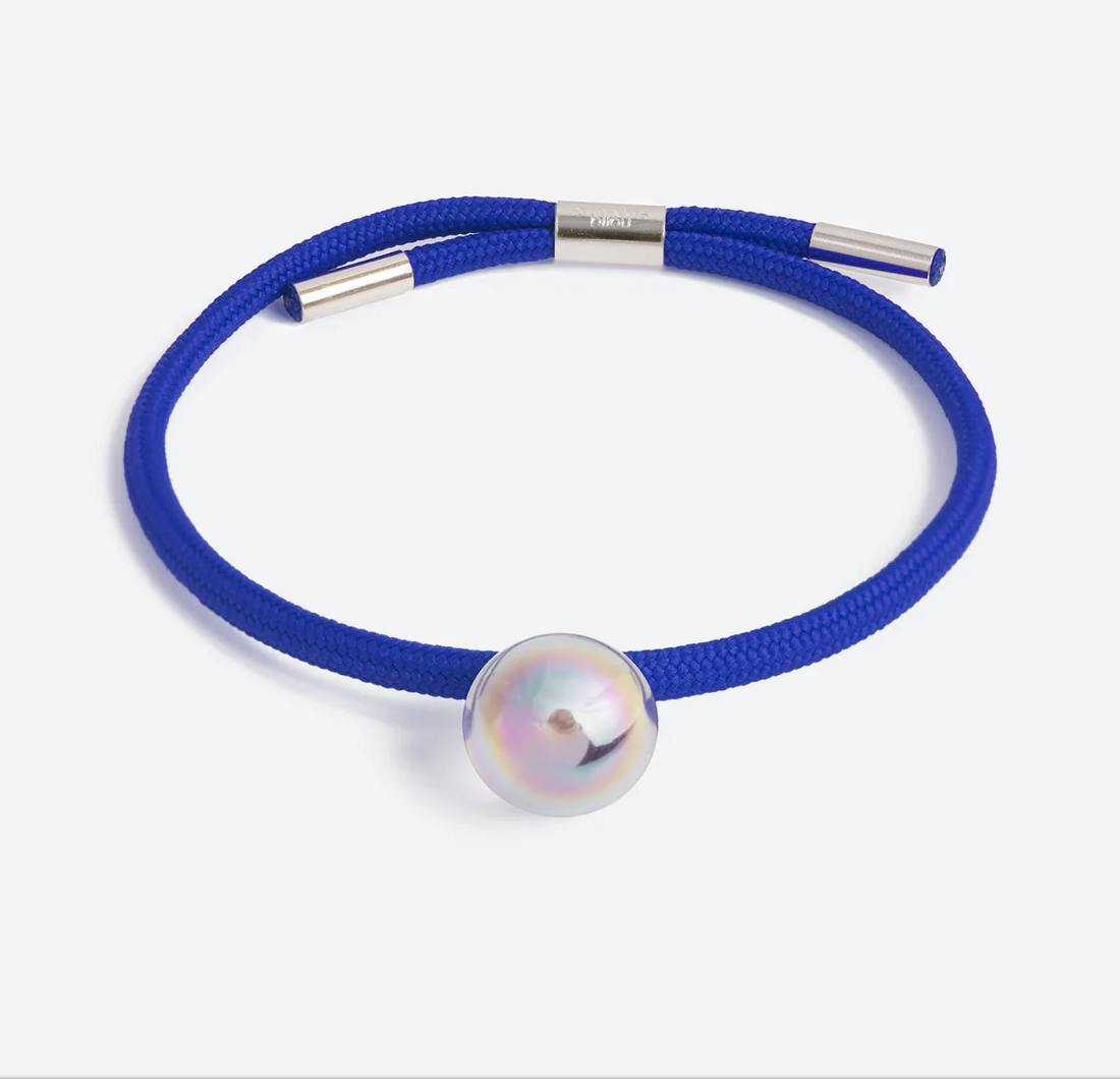 LA MOME BIJOU - BRACELET CORDON " UNE BULLE " - Taille M -