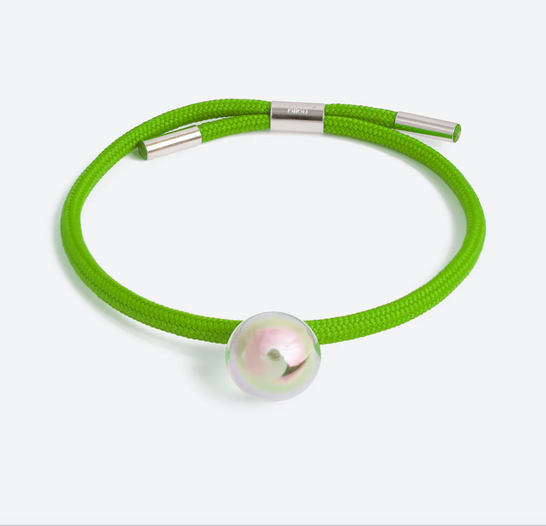 LA MOME BIJOU - BRACELET CORDON " UNE BULLE " - Taille M -